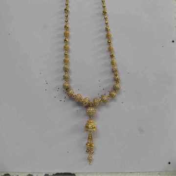 22ct gold 916 rpt beads casting mala by D.M. Jewellers