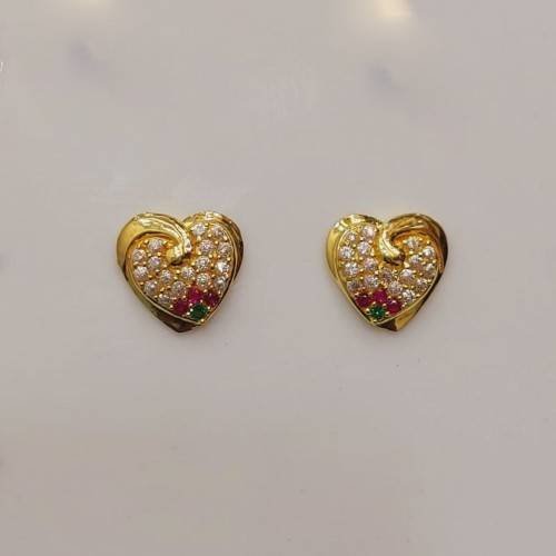Gold Unique Design Casual Earring