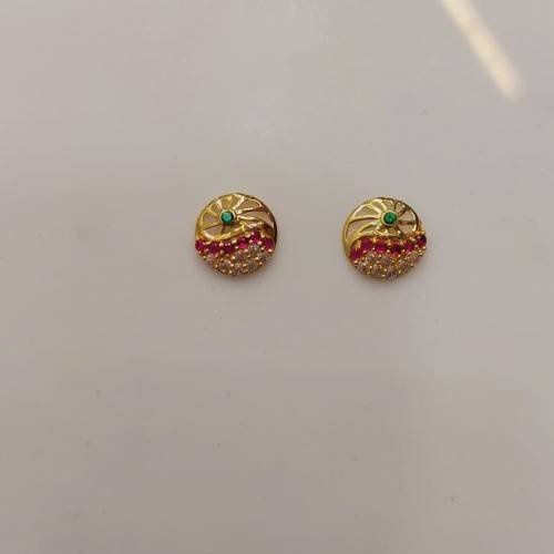 Gold Fancy Casual Earring